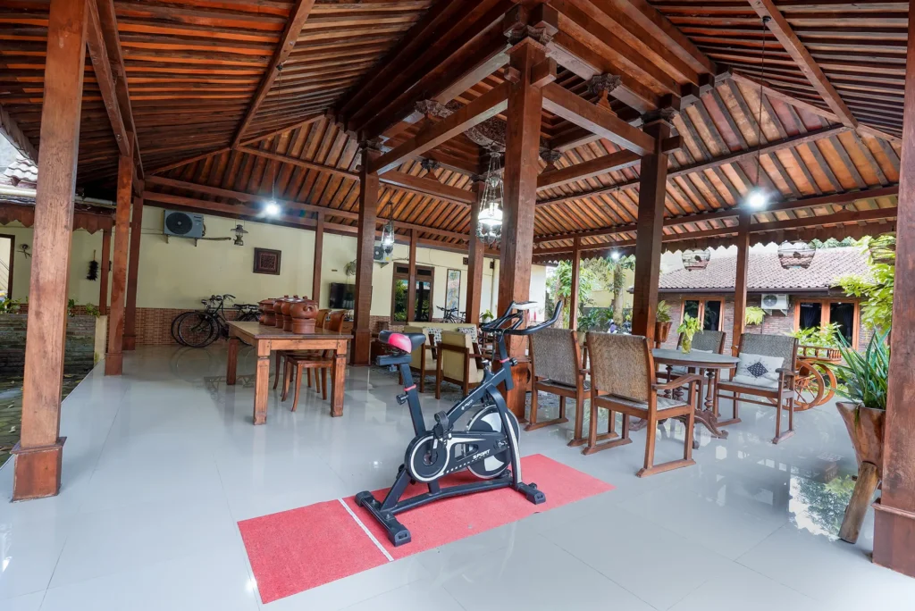 Joglo Homestay Jogja Ruang Tamu Joglo Homestay Omah Ralin Jogja